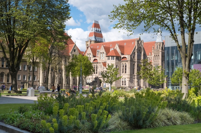 Khuôn viên Đại học Manchester, Anh. Ảnh: The University of Manchester Fanpate