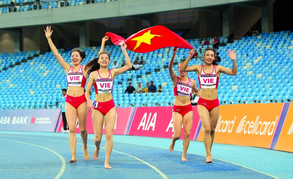 Thể thao Việt Nam nhiều năm dẫn đầu SEA Games và đặc biệt là điền kinh, giờ sẽ tính đến phát triển ở khu vực và thế giới. Ảnh: ANH PHƯƠNG VN_so1_Dongnama_phattrien_khuvuc.jpg