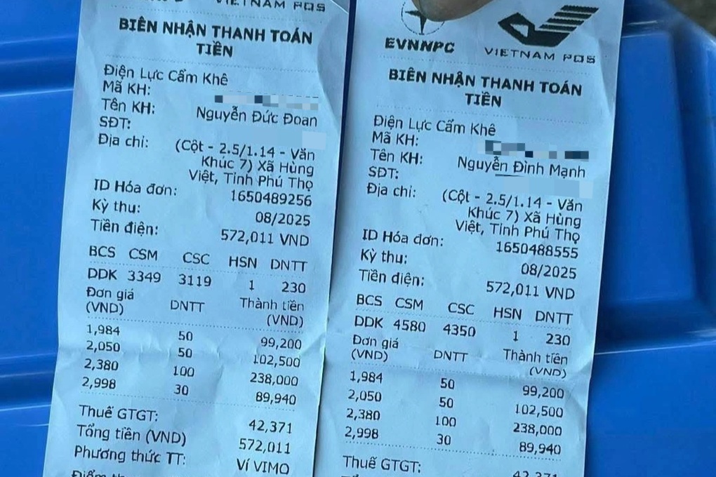 Hóa đơn tiền điện giống nhau là trùng hợp ngẫu nhiên, không phải do công tơ - 1