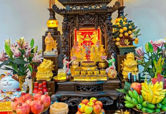 01-hu-muoi-hui-gao-1.jpg 1 bàn thờ, Hũ gạo, hũ muối, bàn thờ Thần tài