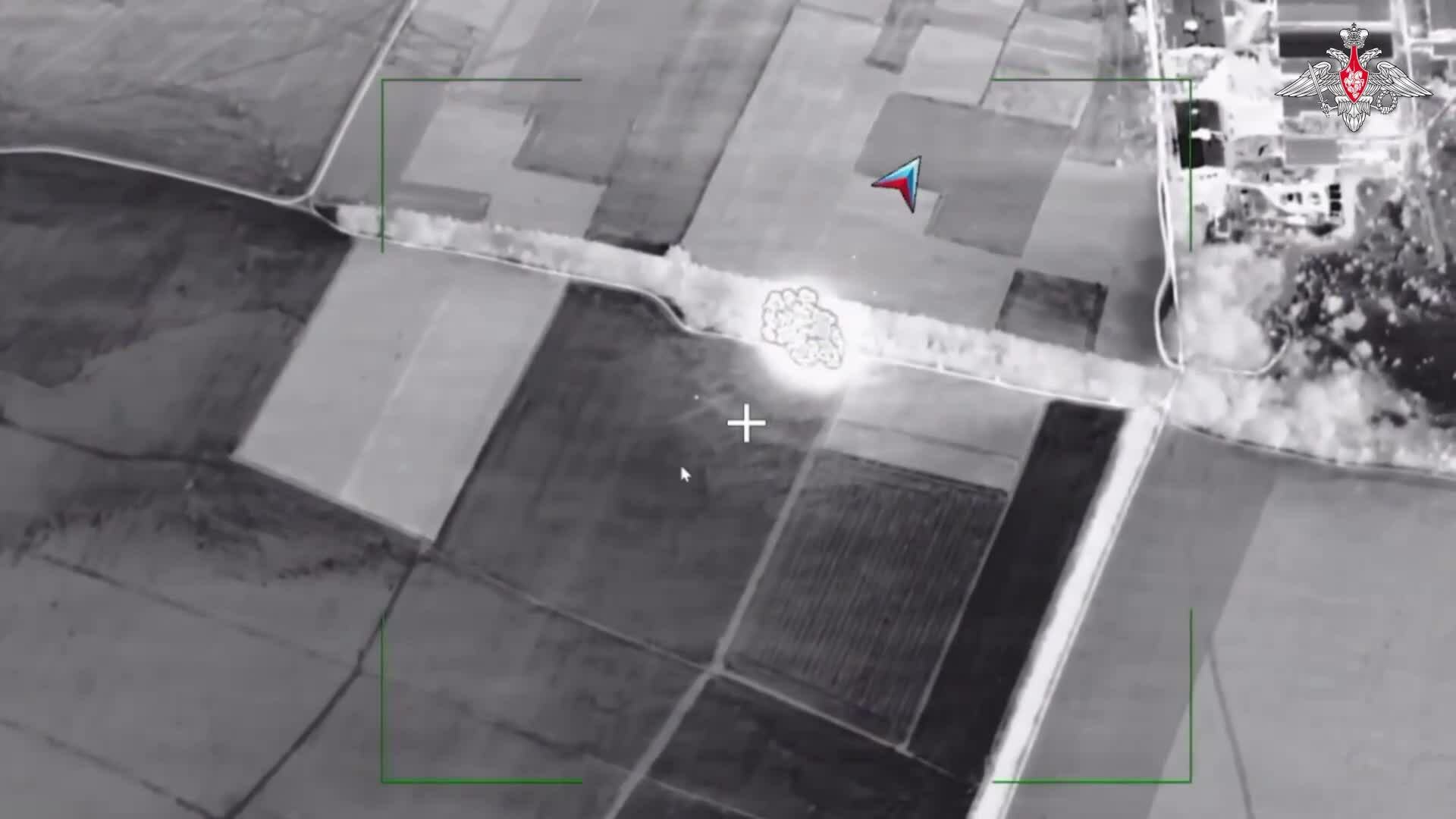 Khoảnh khắc tên lửa Iskander tập kích 'trận địa UAV Ukraine'