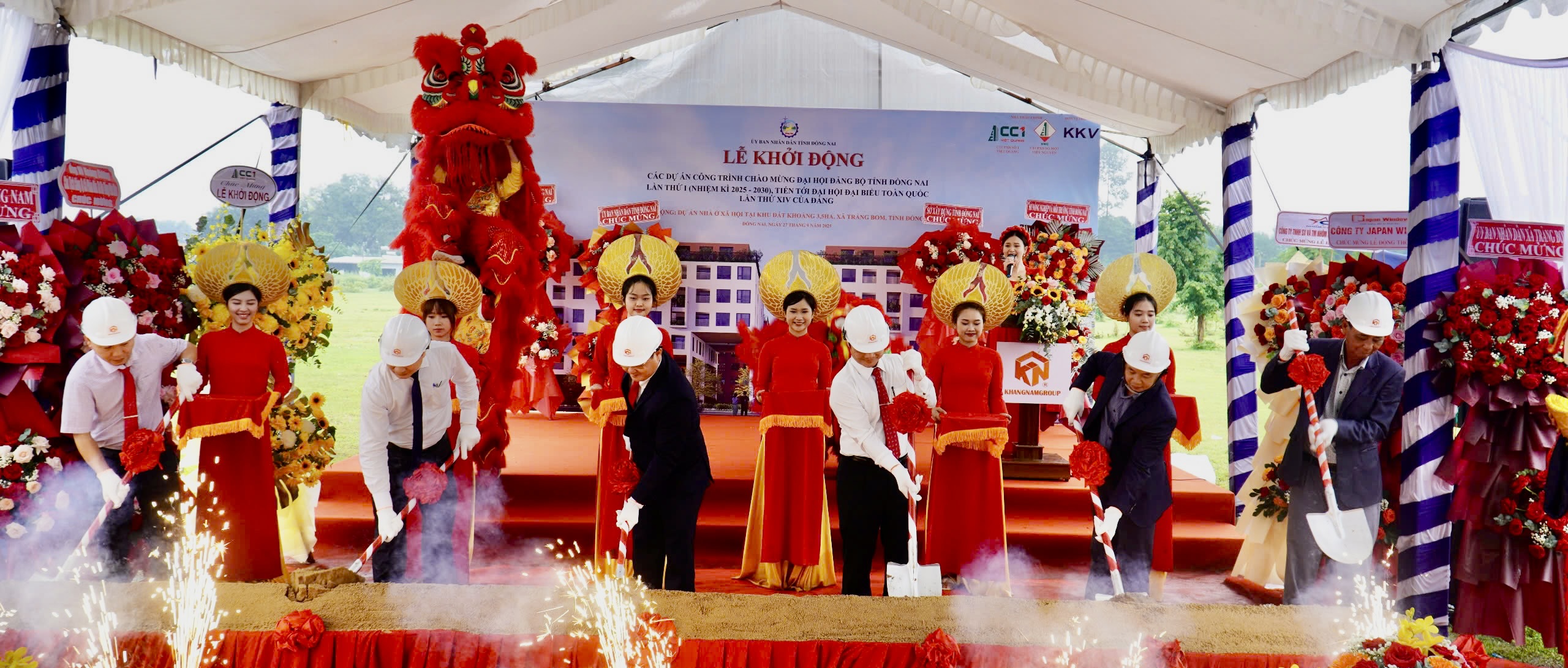 Khởi công dự án Đồng Nai chào mừng Đại hội đại biểu Đảng bộ tỉnh lần thứ I - Ảnh 3. Khởi công dự án Đồng Nai chào mừng Đại hội đại biểu Đảng bộ tỉnh lần thứ I - Ảnh 3.