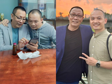 Lần "tái xuất" gây xúc động của MC Lại Văn Sâm 7 Con trai duy nhất của Lại Văn Sâm hạnh phúc khoe người bố vĩ đại, BTV Tạ Bích Loan vào chúc mừng