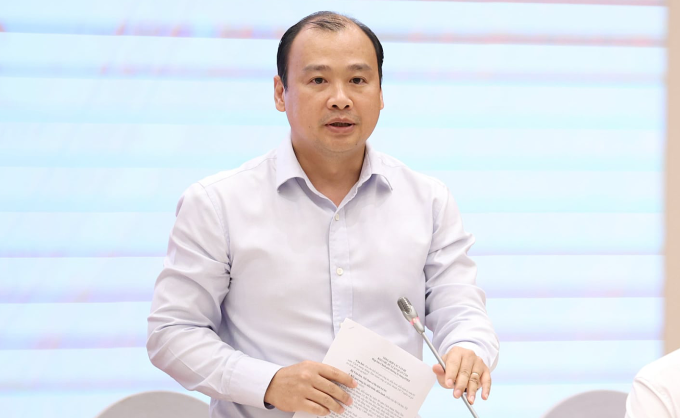 Thứ trưởng Thường trực Văn hóa Thể thao và Du lịch Lê Hải Bình trả lời báo chí chiều 6/9. Ảnh: Nguyên Phong