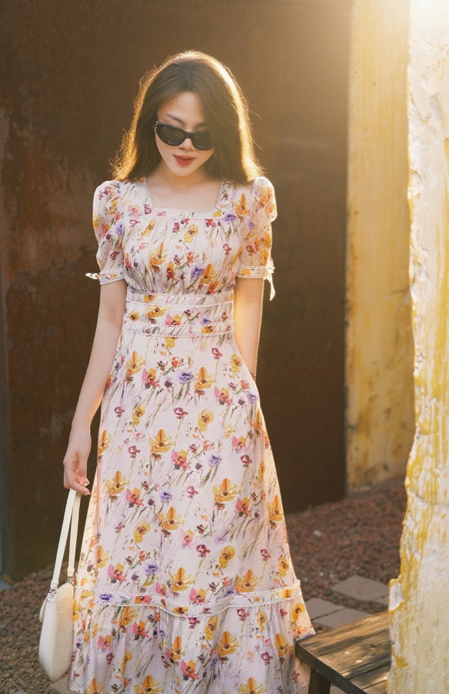 Lên đồ với những kiểu váy không thể thiếu ngày đầu thu 1 Lên đồ với những kiểu váy không thể thiếu ngày đầu thu - Ảnh 1.