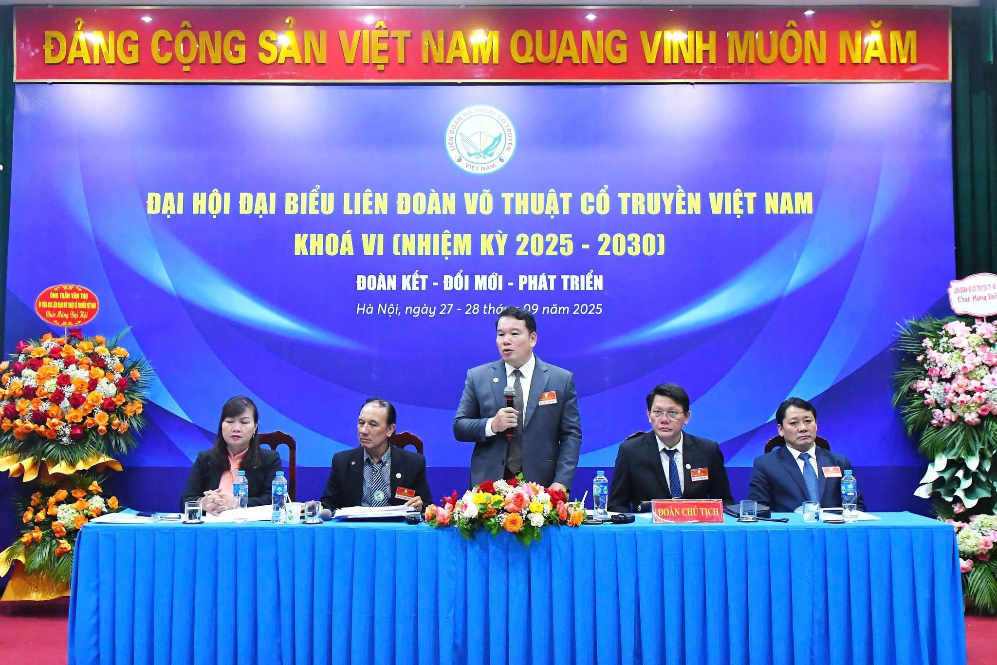 Liên đoàn Võ thuật cổ truyền Việt Nam có chủ tịch mới mà cũ 1 Liên đoàn Võ thuật cổ truyền Việt Nam có chủ tịch mới mà cũ - Ảnh 1.