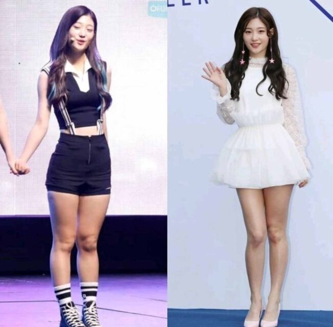 Lộ bằng chứng nghi “mỹ nữ thanh thuần xứ Hàn" dao kéo, khác đến thế này cơ mà? - Ảnh 1.