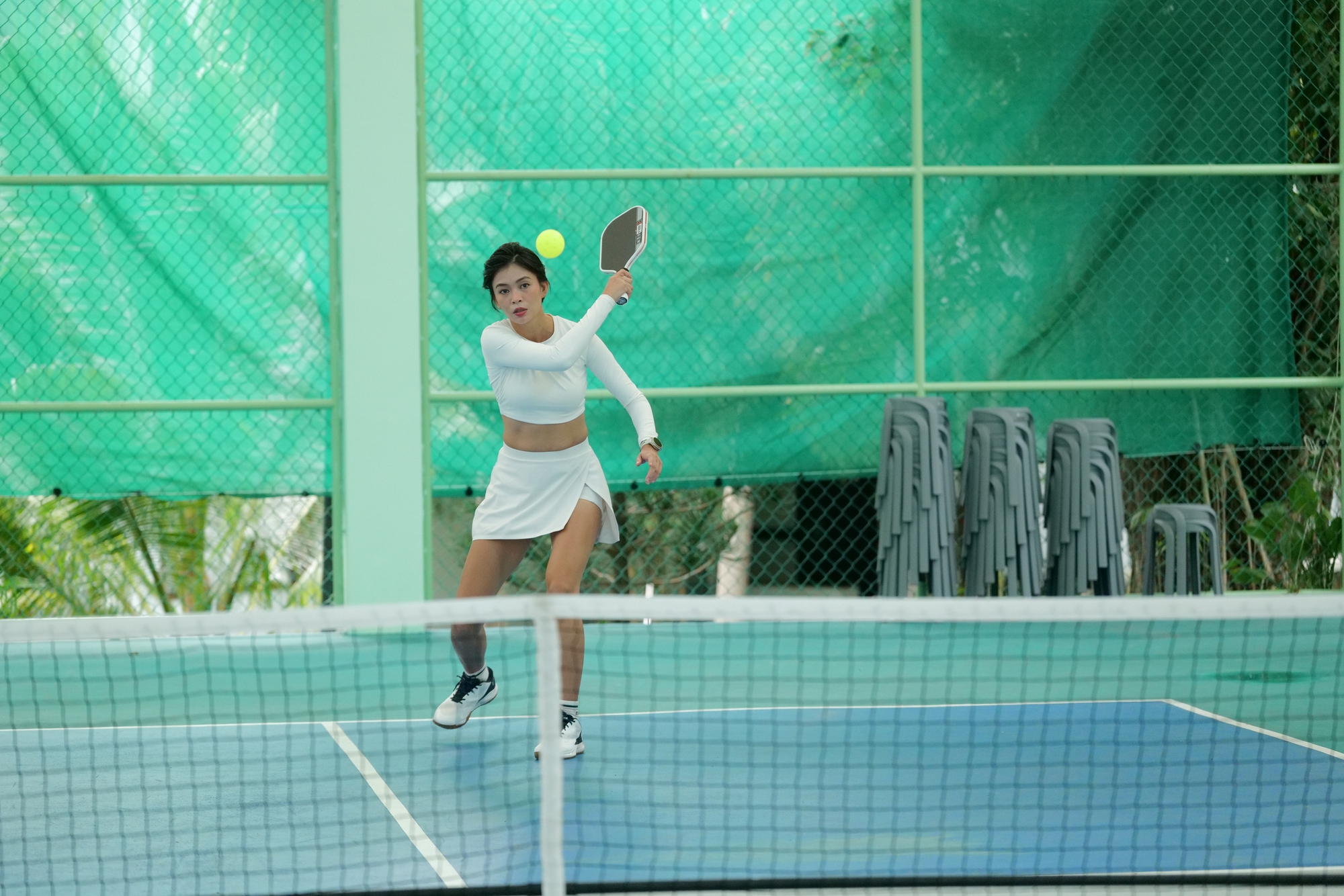 Mâu Thủy và chồng xuất sắc giành giải phụ Trendy Couple tại Fancy Pickleball #withGalaxy- Ảnh 2. Mâu Thủy và chồng xuất sắc giành giải phụ Trendy Couple tại Fancy Pickleball #withGalaxy- Ảnh 2.