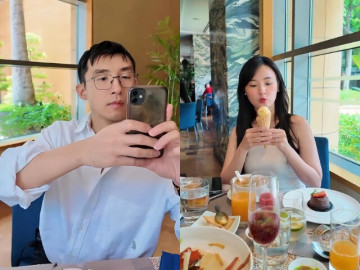 Chồng kém tuổi của Midu nín thở để chiều vợ, là thiếu gia nghìn tỷ nhưng vẫn dùng điện thoại đời cũ