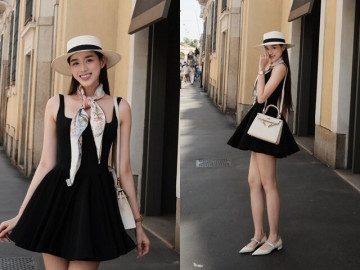 Mỹ nhân Việt đăng quang Á hậu 2 Hoa hậu chuyển giới quốc tế là ai? 5 Đỗ Thị Hà khoe chân dài 1,11m khi diện váy ngắn dạo phố Milano