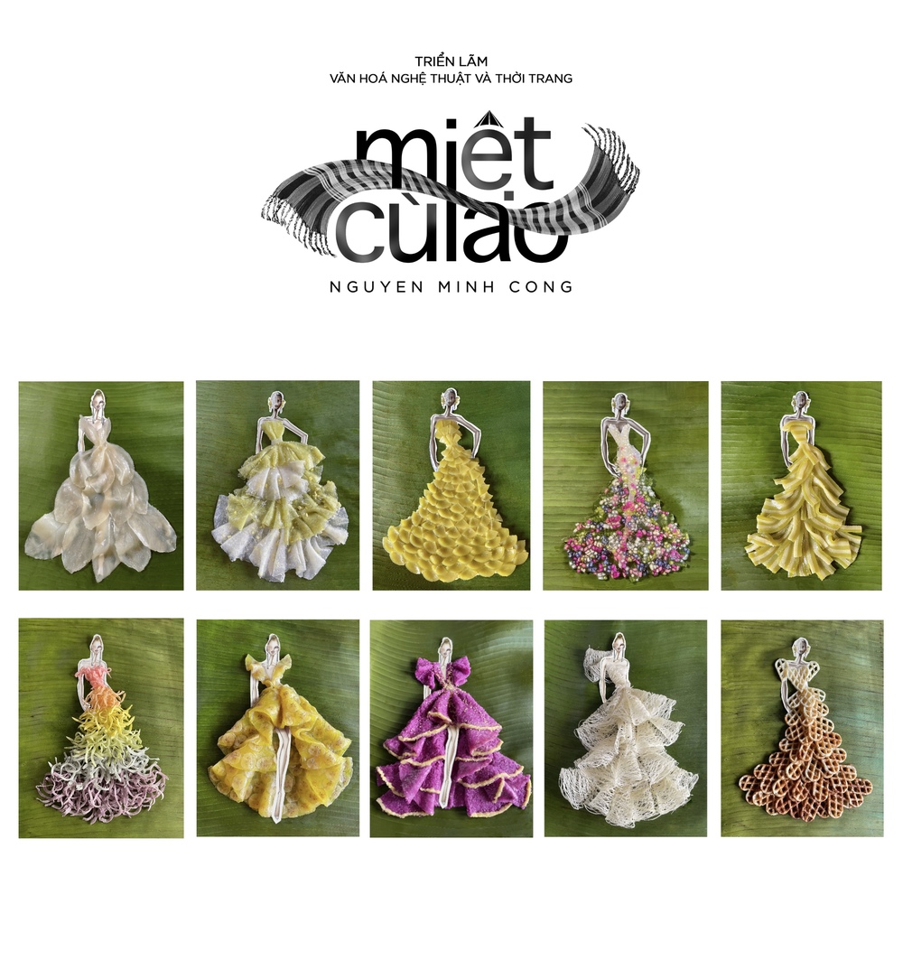 NTK Nguyễn Minh Công đưa 20 loại bánh đến triển lãm 10 năm làm nghề 2 NTK Nguyen Minh Cong dua 20 loai banh den trien