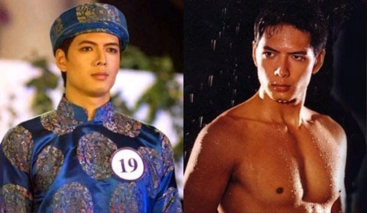 Bình Minh từng tham gia cuộc thi nam vương, sở hữu ngoại hình cực kỳ nam tính.