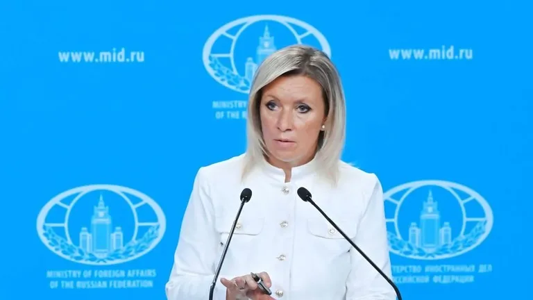Người phát ngôn Bộ Ngoại giao Nga - bà Maria Zakharova. Ảnh: RIA NOVOSTI Nga: Các cáo buộc liên quan UAV xâm nhập Ba Lan là nhằm phá hoại tiến trình hòa bình ở Ukraine