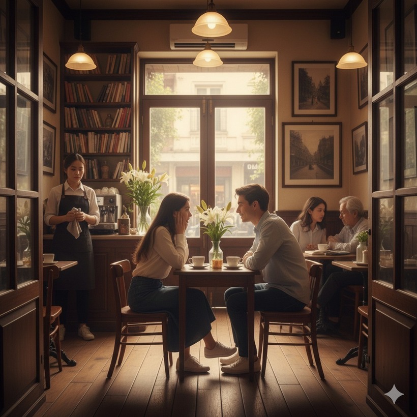 Ngày hẹn hò đầu tiên, bạn trai hỏi tôi một câu khiến cả quán cà phê phải ngoái đầu nhìn - Ảnh 1. Ngày hẹn hò đầu tiên, bạn trai hỏi tôi một câu khiến cả quán cà phê phải ngoái đầu nhìn - Ảnh 1.