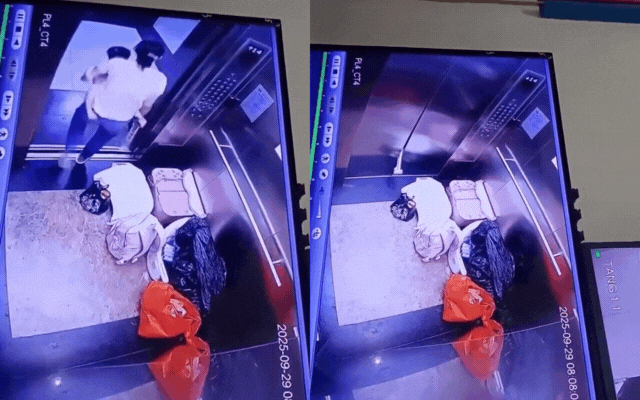 Người phụ nữ bế con nhỏ có hành động liều lĩnh tại thang máy chung cư ở Hà Nội, mẹ trẻ khiến dân mạng lo lắng khoản đề bù khủng - Ảnh 1.