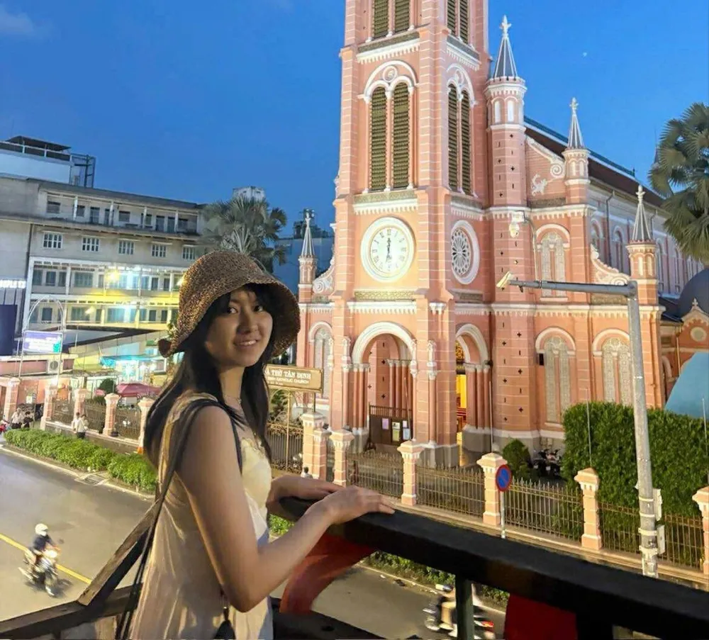 Nữ sinh người Nhật Yoshizaki Nana muốn trở thành “người TP.HCM ở Tokyo". Ảnh: Nana cung cấp Nữ sinh Nhật Bản: Muốn trở thành “người Sài Gòn ở Tokyo'