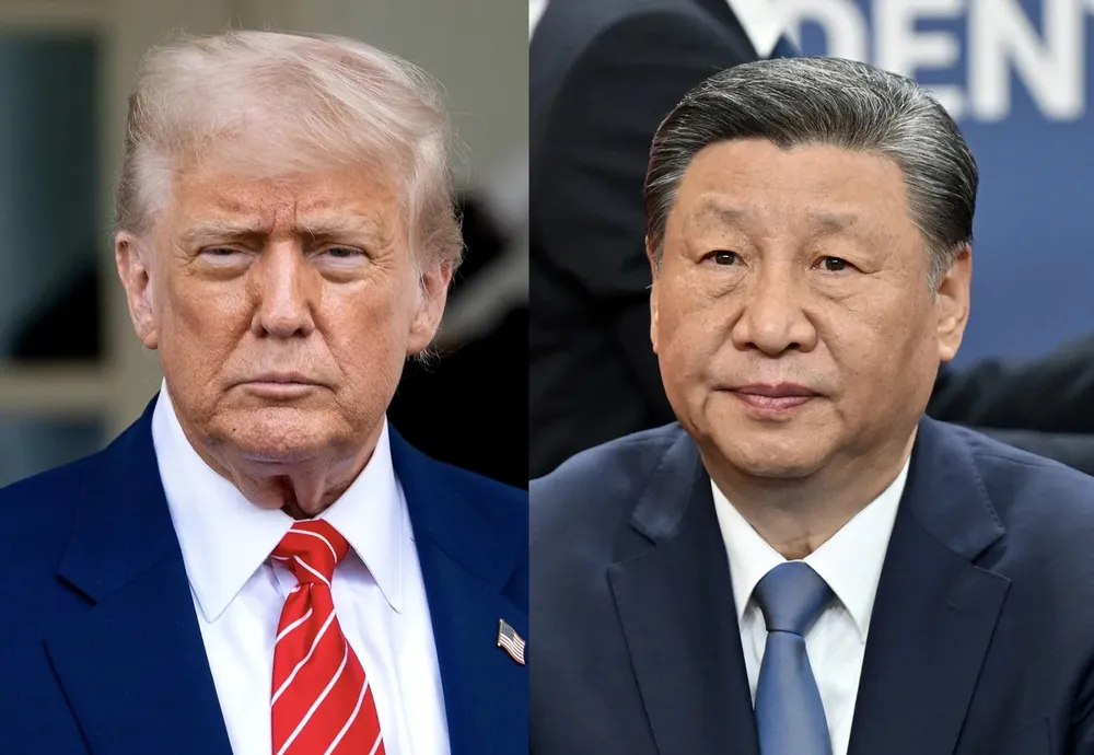Tổng thống Mỹ Donald Trump (trái) và Chủ tịch Trung Quốc Tập Cận Bình. Ảnh: UPI/BLOOMBERG Tổng thống Mỹ Donald Trump (trái) và Chủ tịch Trung Quốc Tập Cận Bình. Ảnh: UPI/BLOOMBERG