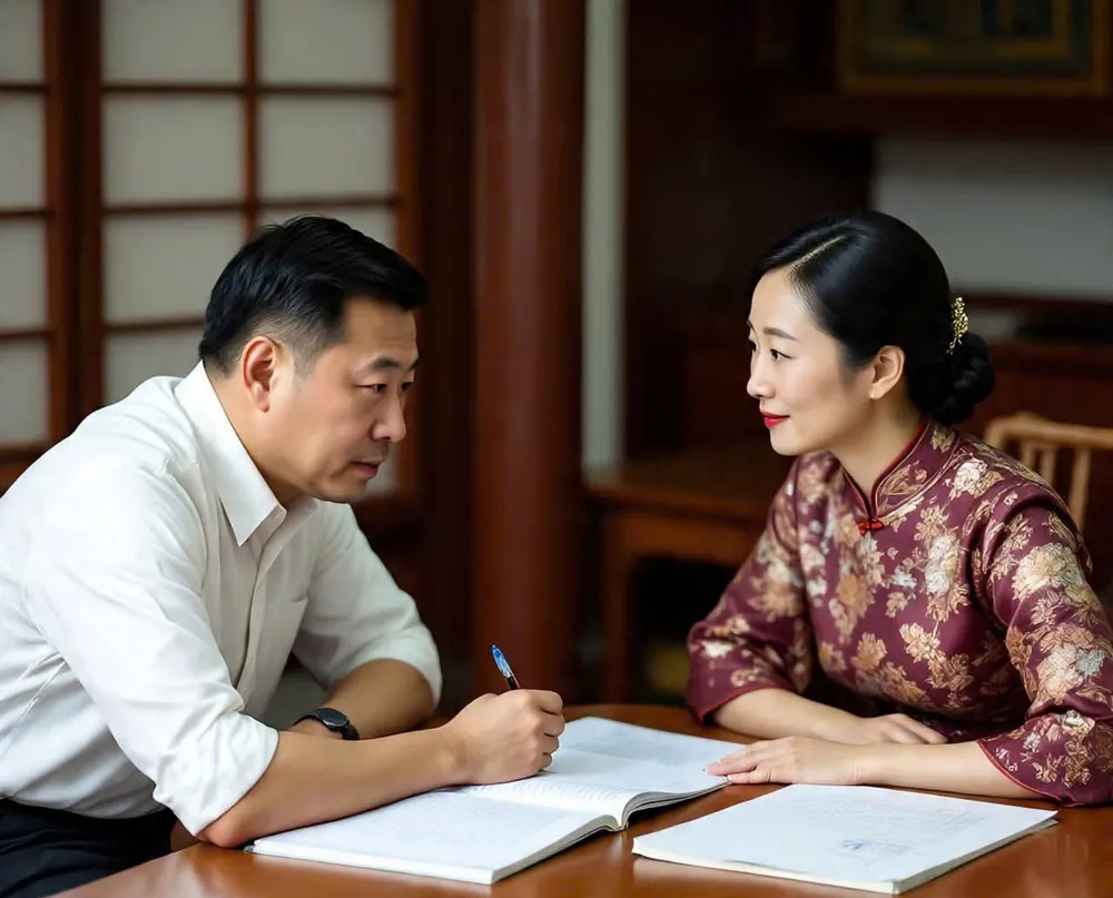 Hình minh họa AI trách nhiệm liên đới của vợ chồng