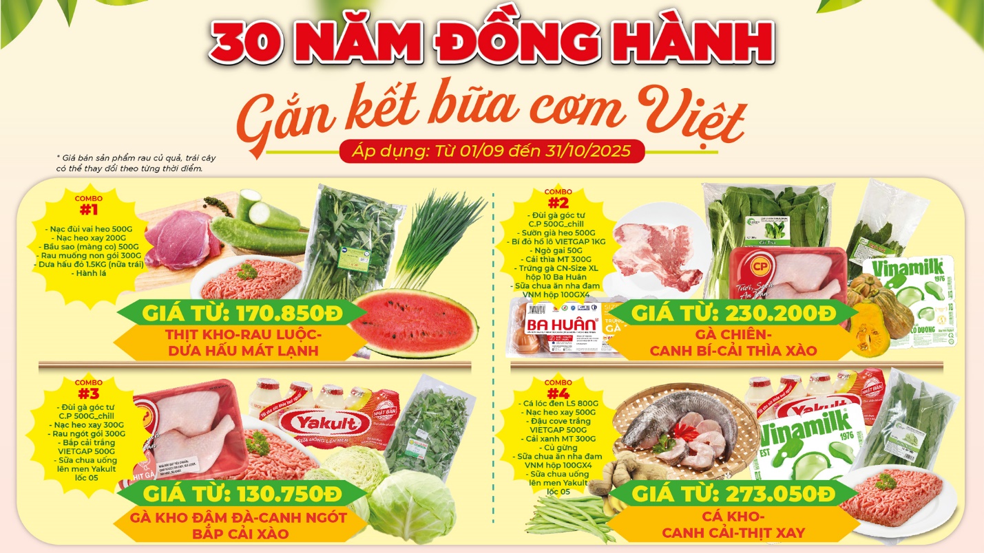 SATRA tung combo “đi chợ hộ”, khuyến mãi sâu- Ảnh 1. SATRA tung combo “đi chợ hộ”, khuyến mãi sâu- Ảnh 1.