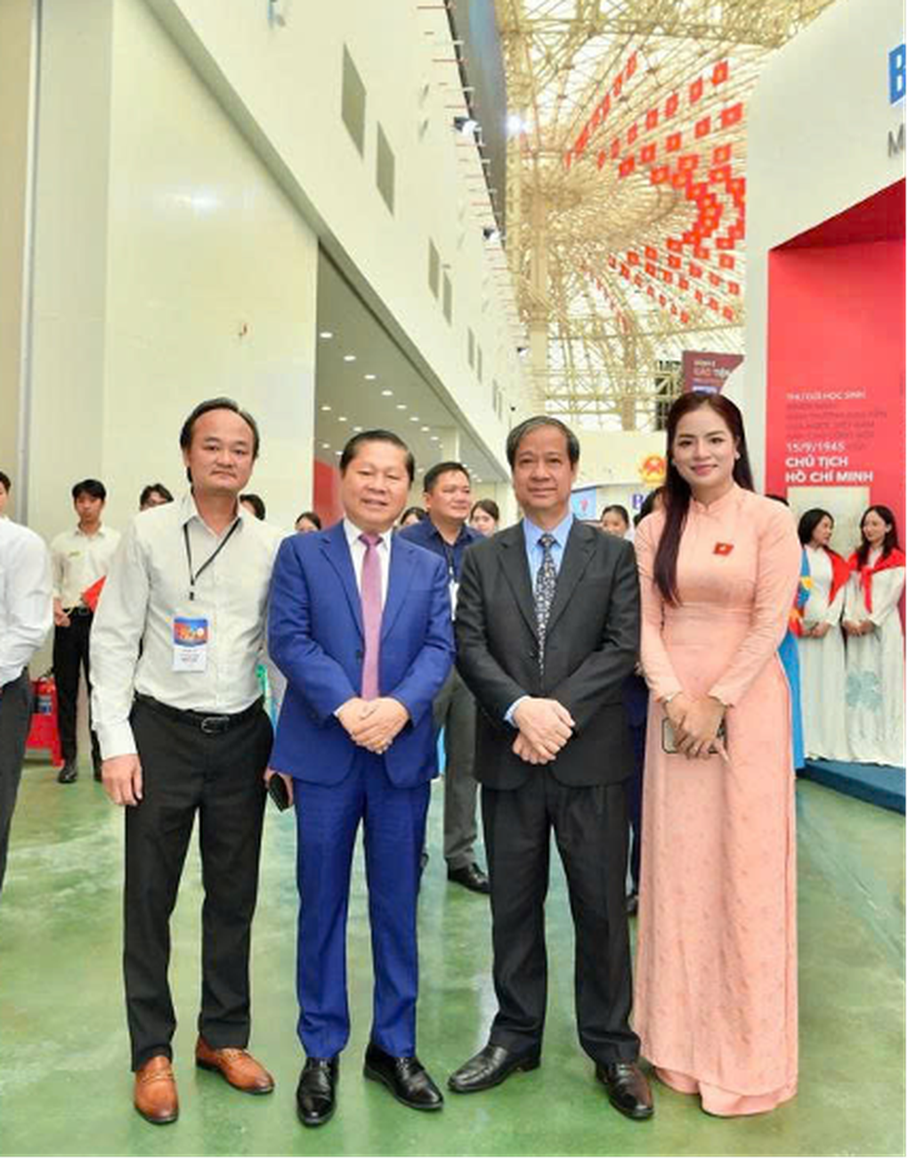 Sản phẩm công nghệ của Đại học Duy Tân gây ấn tượng tại Triển lãm Thành tựu Đất nước - 1