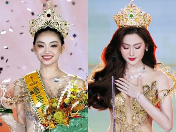 Tân Hoa hậu Hòa bình Việt Nam vừa đăng quang đã bị so sánh, HH Quế Anh có màn final walk nhạt nhoà nhất lịch sử