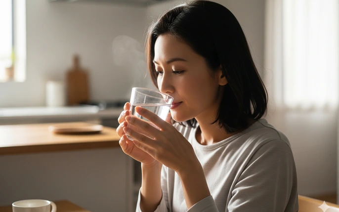 Uống đủ nước không chỉ giúp cơ thể duy trì sự cân bằng mà còn kích thích quá trình trao đổi chất hoạt động hiệu quả hơn.