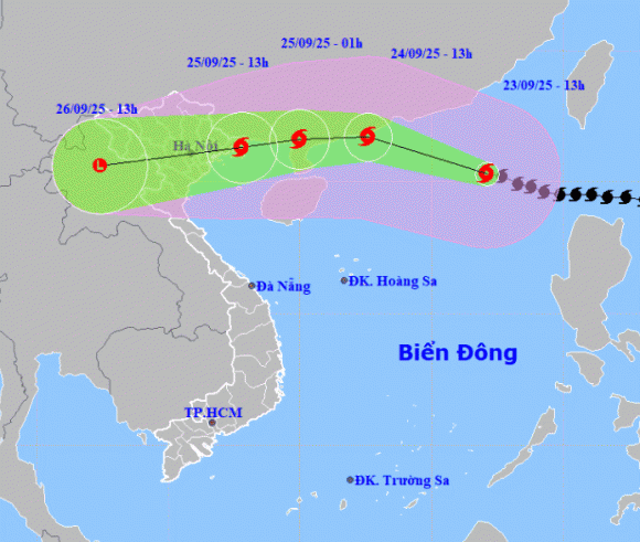 Siêu bão Ragasa mạnh nhất năm 2025 sắp đổ bộ: Người lao động khu ở vực bị ảnh hưởng có được nghỉ làm không? 0 Siêu bão Ragasa, cập nhật siêu bão Ragasa
