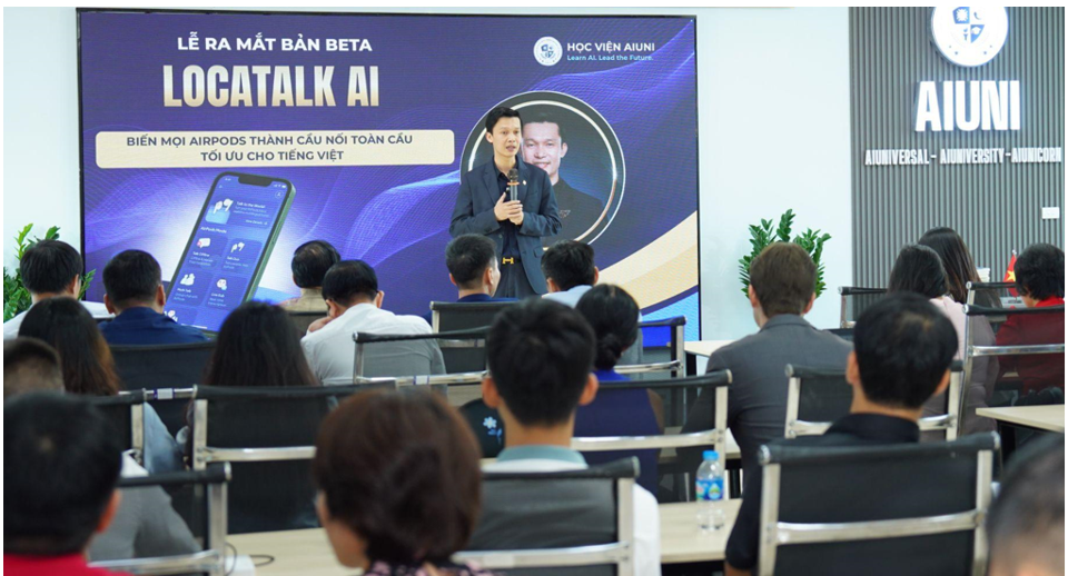 Startup Việt ra mắt LocaTalk: cho AirPods giao tiếp đa ngôn ngữ 1 Startup Việt ra mắt LocaTalk: cho AirPods giao tiếp đa ngôn ngữ - Ảnh 1.