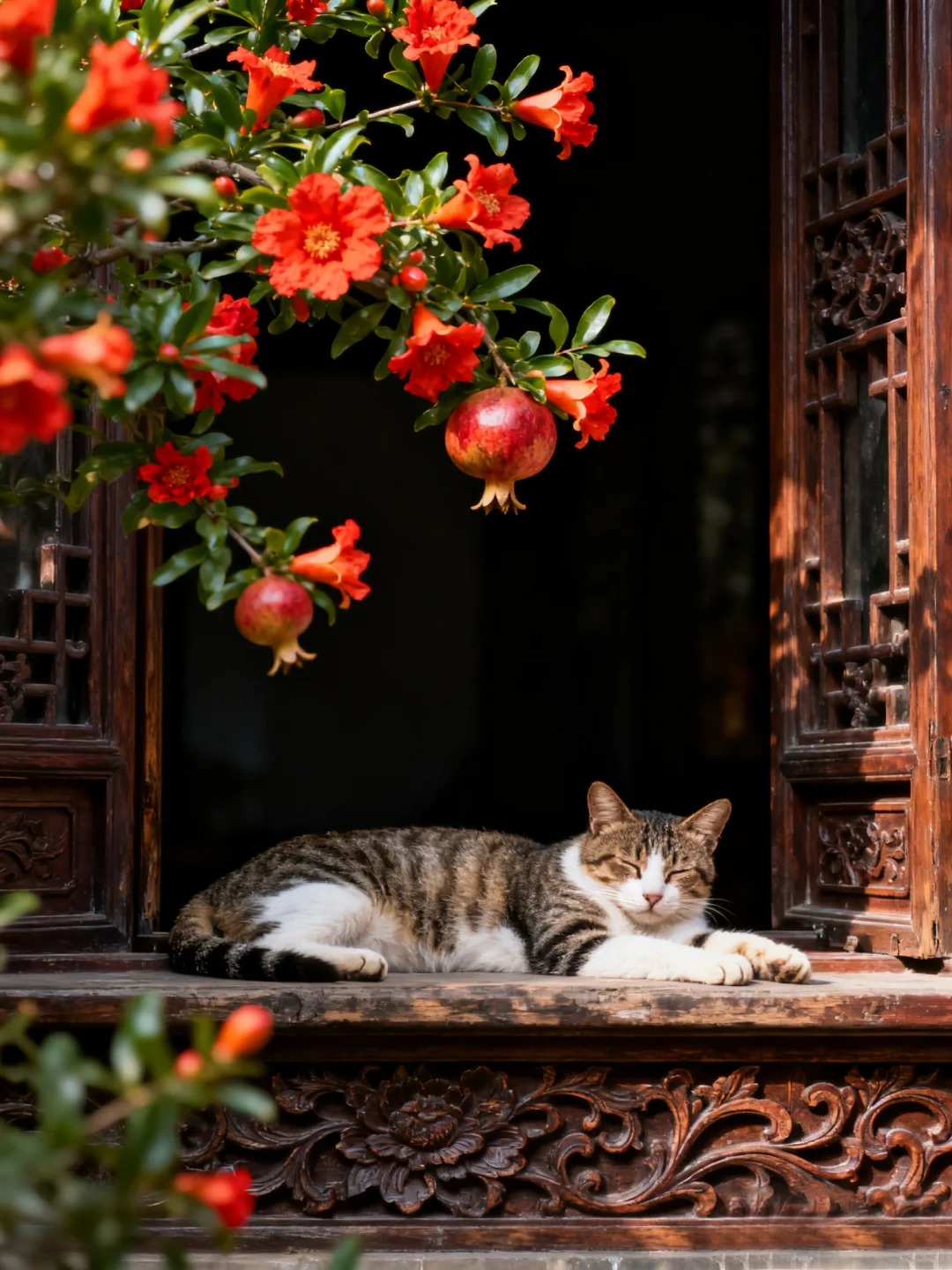 Tại sao người xưa tin rằng trồng cây lựu trước nhà sẽ sinh con đàn cháu đống, tiền tài viên mãn?- Ảnh 4. Tại sao người xưa tin rằng trồng cây lựu trước nhà sẽ sinh con đàn cháu đống, tiền tài viên mãn?- Ảnh 4.