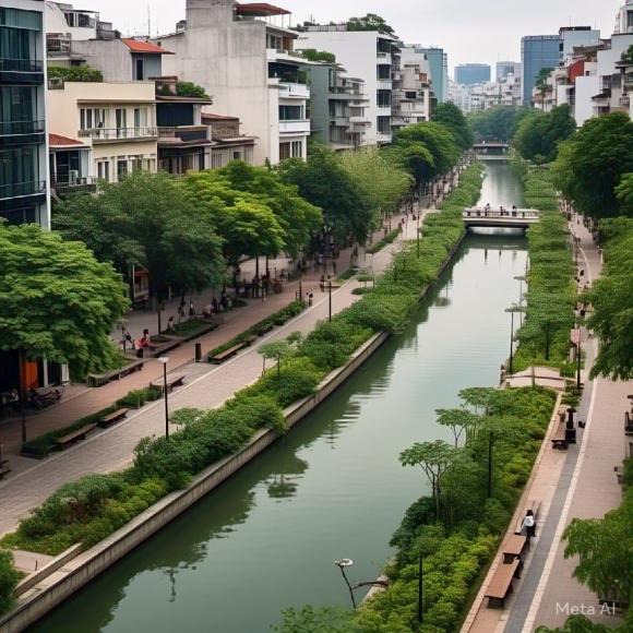 hồi sinh sông Tô Lịch 3 hồi sinh sông tô lịch, công viên ven sông tô lịch