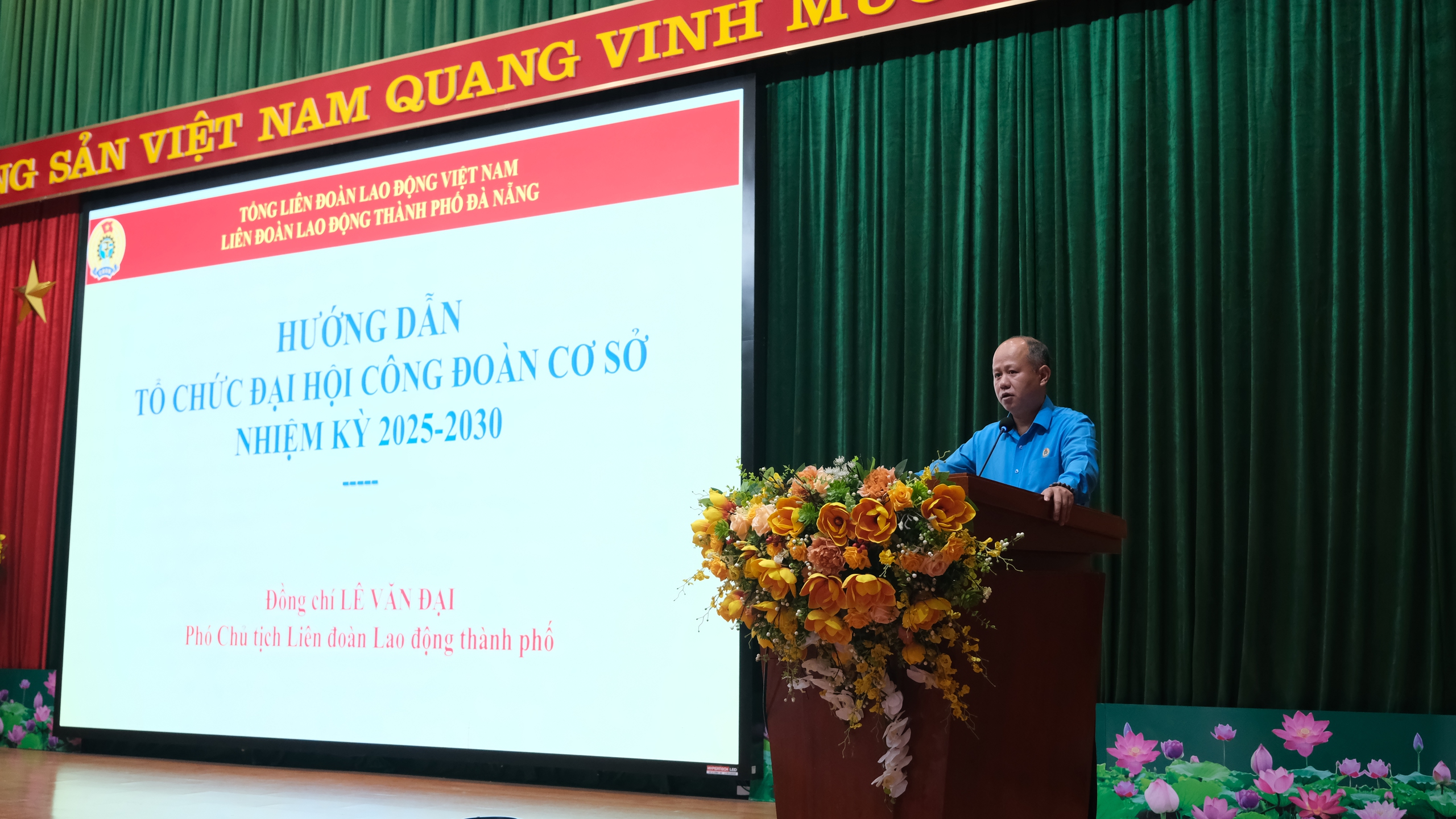 Tập huấn công tác tổ chức đại hội Công đoàn các cấp tại Đà Nẵng 1 Tập huấn công tác tổ chức đại hội Công đoàn các cấp tại Đà Nẵng - Ảnh 1.