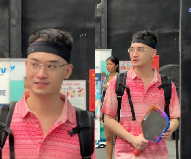 Thiếu gia Đức Phạm được khen mặt trẻ như “búng ra sữa” trong sự kiện mới đây.