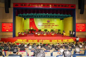 Khai mạc Đại hội Đại biểu Đảng bộ TP Hải Phòng lần thứ I