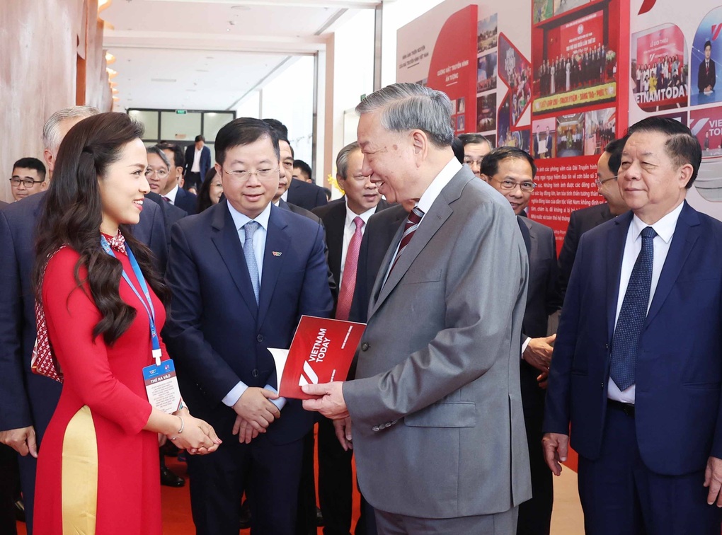 Tổng Bí thư Tô Lâm và 10 chữ dành tặng Đài Truyền hình Việt Nam - 1