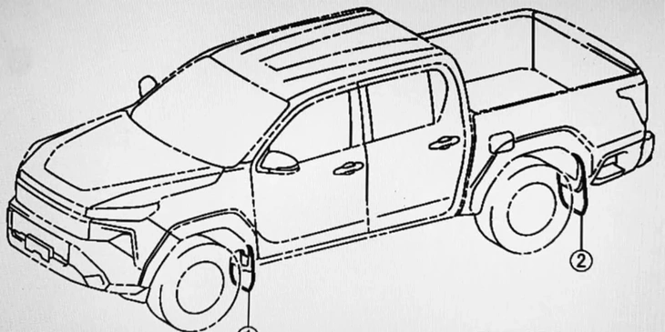 Toyota Hilux thế hệ mới dự kiến ra mắt tháng 11: Nội thất như Prado, có bản hybrid, ADAS - Ảnh 3.