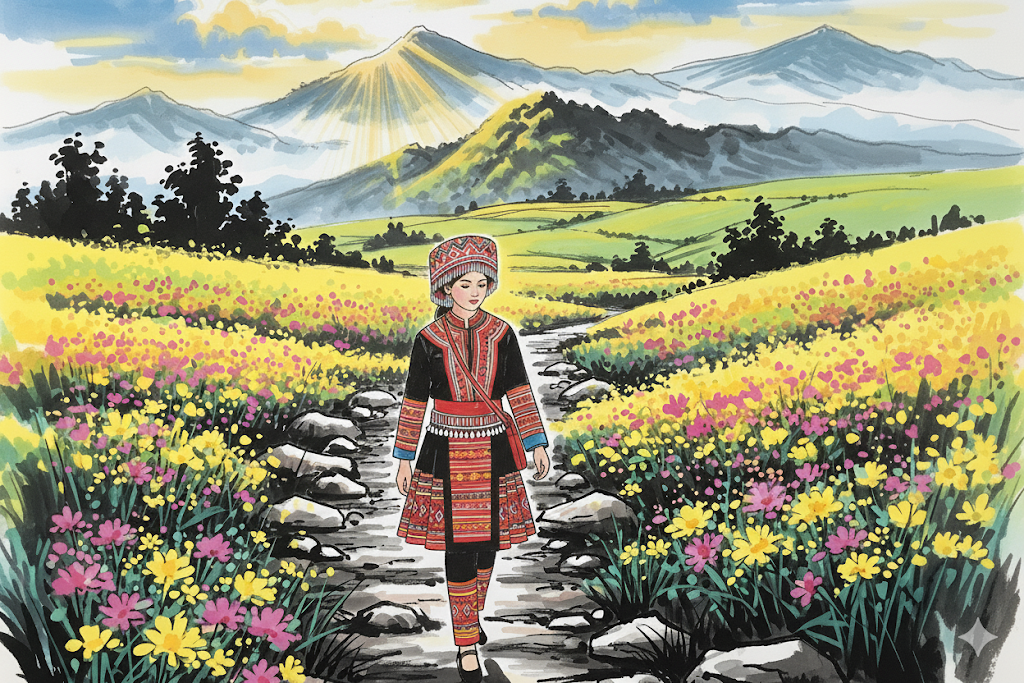 Trên điệp trùng cao nguyên đá 1 Trên điệp trùng cao nguyên đá - Truyện ngắn dự thi của Vũ Thị Huế - Ảnh 1.