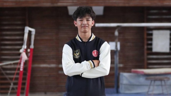 VĐV thể dục dụng cụ Indonesia Naufal Takdir Al Bari qua đời ở tuổi 19 vào ngày 25/9/2025. Ảnh: IGF