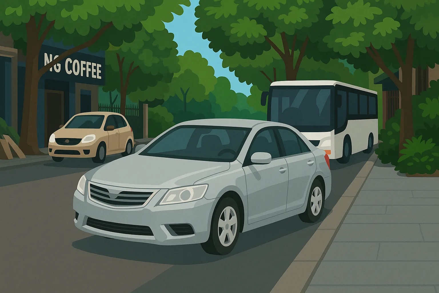 Vị trí cấm đỗ ô tô khiến tài xế dễ bị phạt- Ảnh 2.