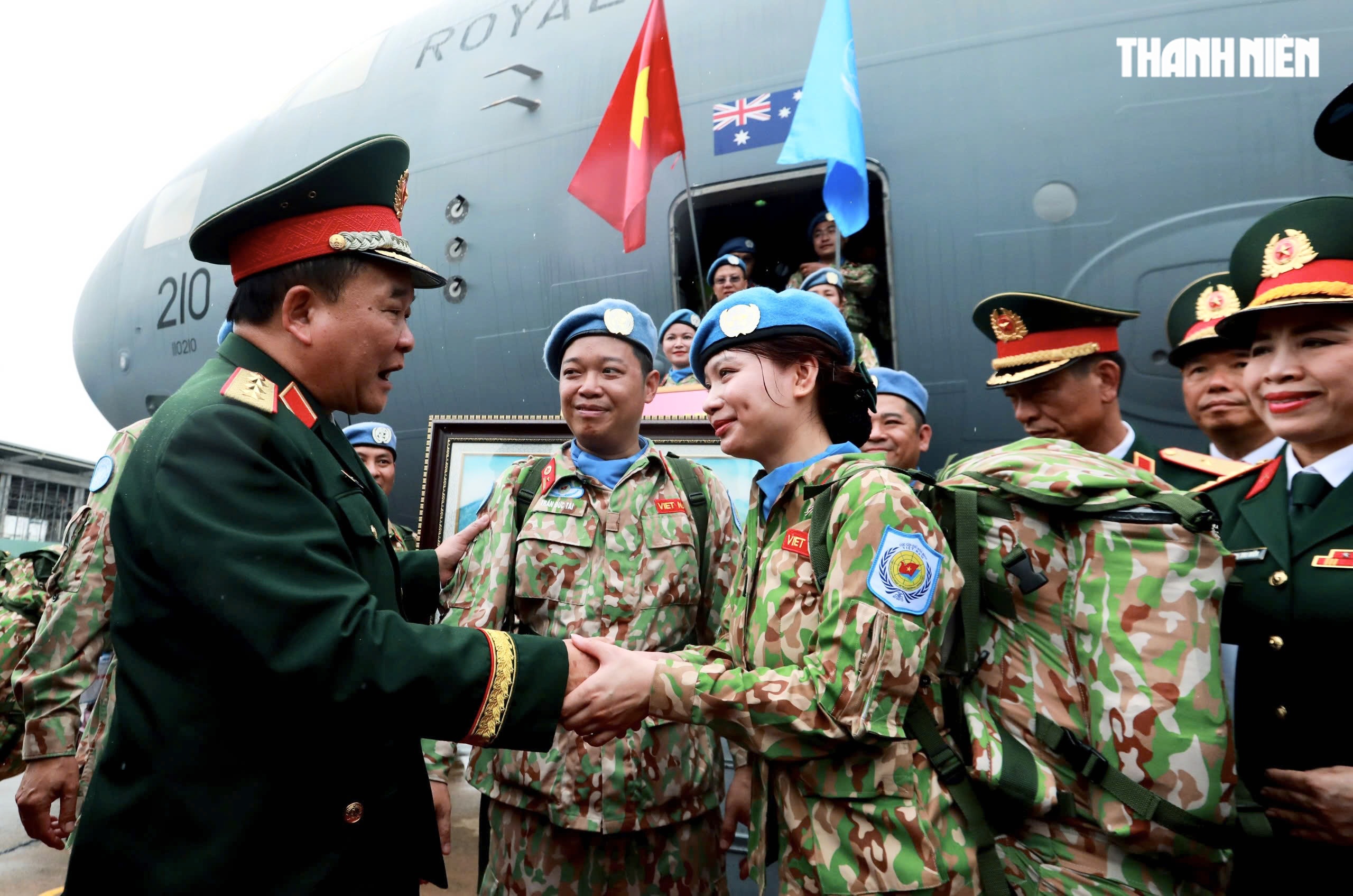 Việt Nam cử hơn 200 chiến sĩ 'mũ nồi xanh' tham gia gìn giữ hòa bình Liên Hiệp Quốc 1 Việt Nam cử hơn 200 chiến sĩ 'mũ nồi xanh' tham gia gìn giữ hòa bình LiênHiệpQuốc - Ảnh 1.