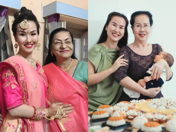 Mẹ chồng Ấn Độ của Võ Hạ Trâm đến nay vẫn chưa gặp cháu trai, nhóc tì được bà ngoại ngăn cản đi học sớm