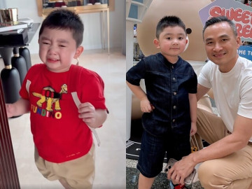 Vợ trẻ Chi Bảo "tiết kiệm chi phí" khi làm tiệc sinh nhật cho con gái, đặt tên tiếng Anh để ái nữ học trường quốc tế 9 Con trai Chi Bảo nghỉ hè liền tăng 2kg, quần áo chật ních, khóc nức nở khi chia tay bố mẹ để đi học