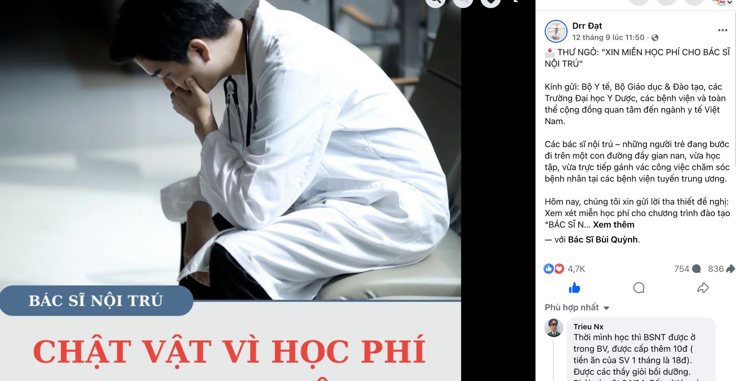 bác sĩ nội trú - Ảnh 1.