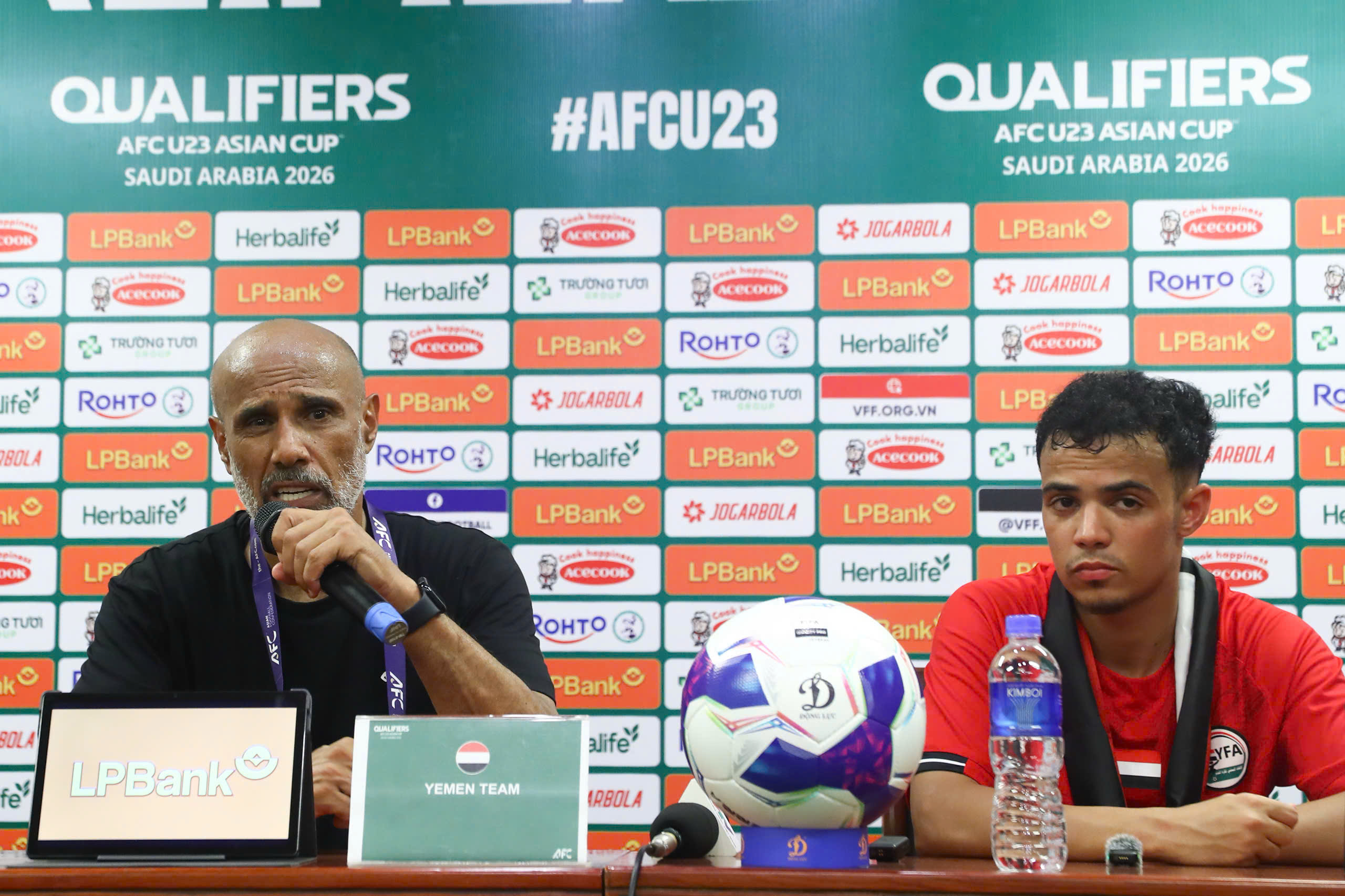 HLV U.23 Yemen: ‘Tham vọng của chúng tôi không gì khác ngoài thắng U.23 Việt Nam'- Ảnh 1.