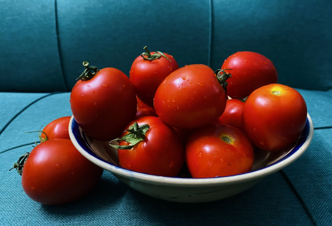 Cà chua giúp cải thiện huyết áp. Ảnh: Mai Cat