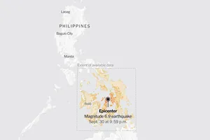 Nóng: Động đất 6,9 độ richter ở Philippines, cảnh báo nguy cơ sóng thần