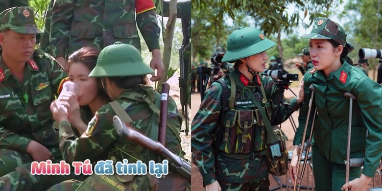 Minh Tú gặp nhiều vấn đề sức khỏe khi tham gia show thực tế.