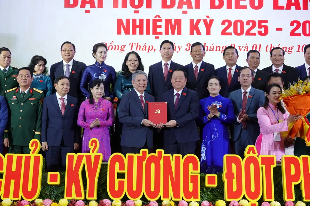 ông Ngô Chí Cường làm Bí thư Tỉnh uỷ Đồng Tháp