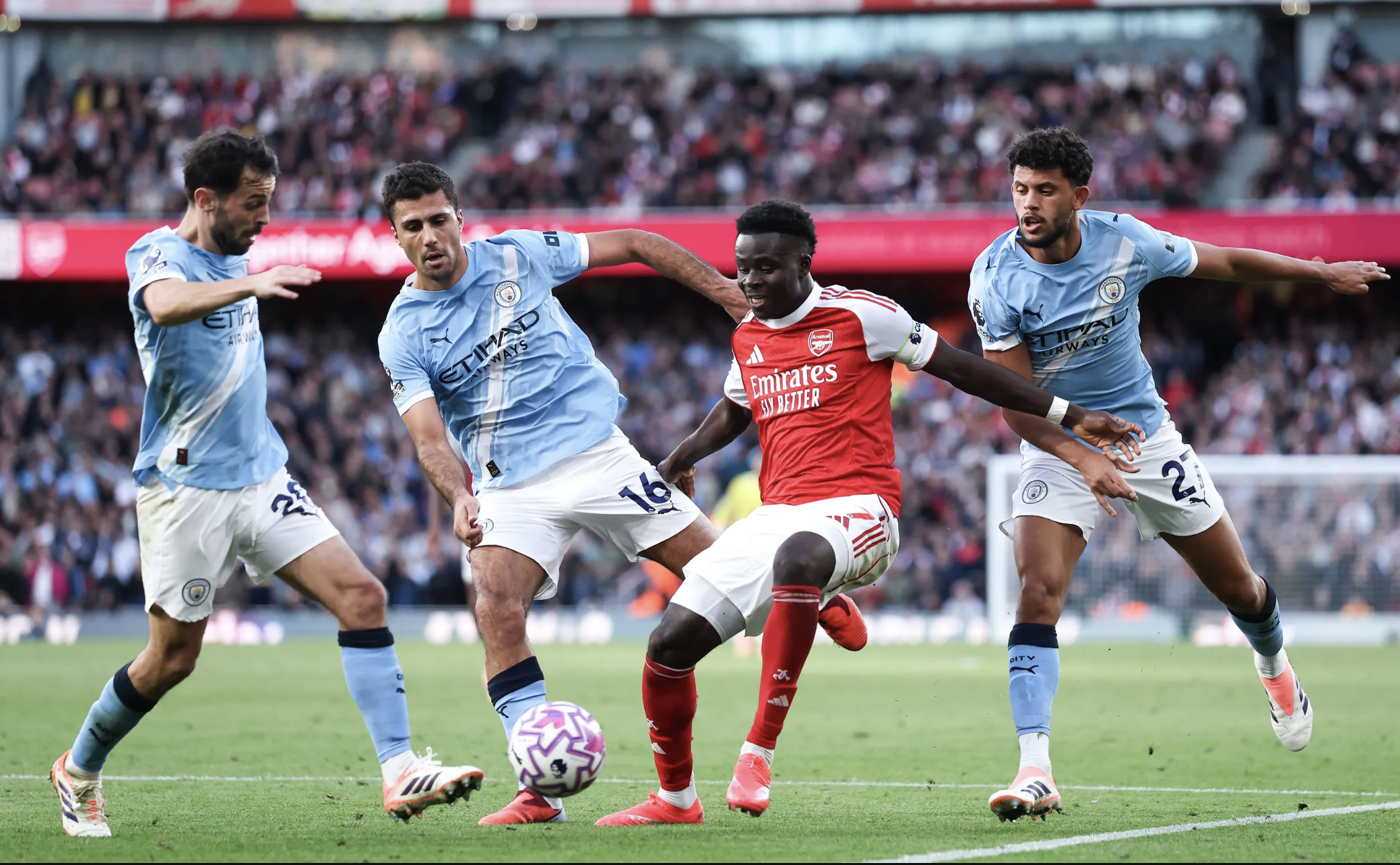 Arsenal và Man City níu chân nhau ở đại chiến, Liverpool hưởng lợi ngôi đầu- Ảnh 3.