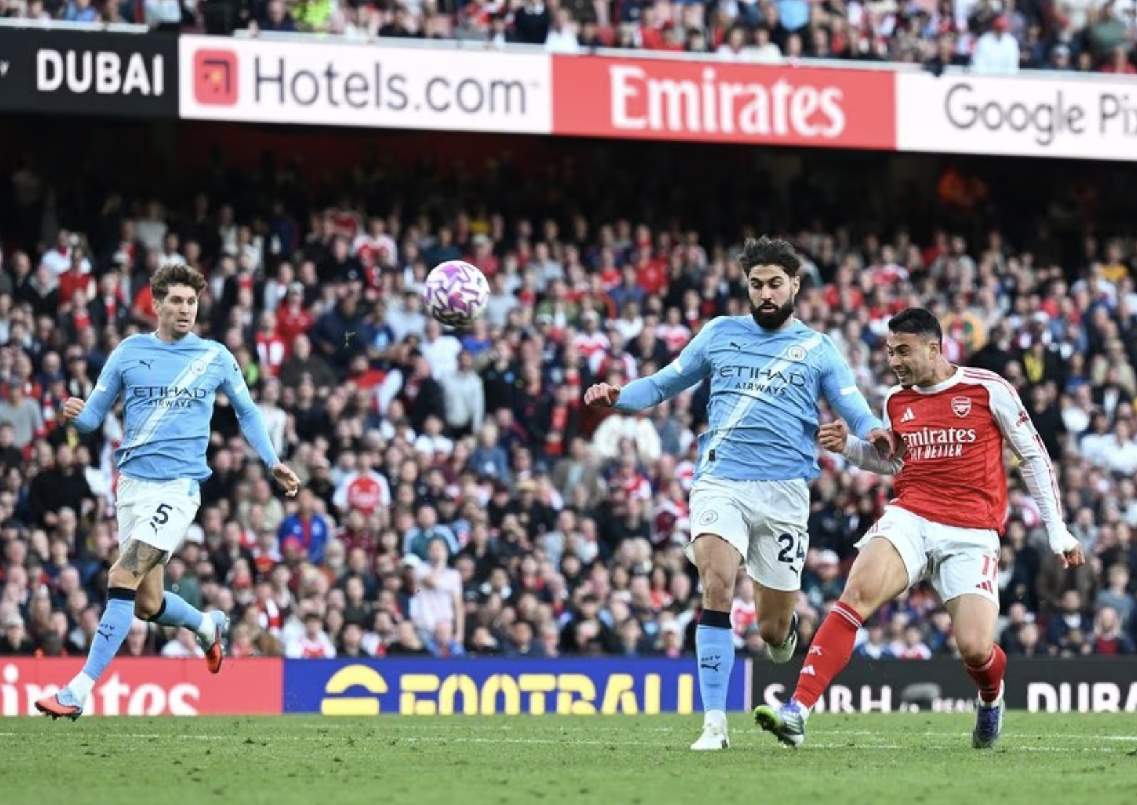 Arsenal và Man City níu chân nhau ở đại chiến, Liverpool hưởng lợi ngôi đầu- Ảnh 7.