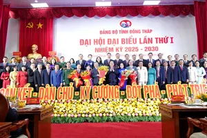 Danh sách Ban Chấp hành, Ban Thường vụ, Bí thư và Phó Bí thư Tỉnh uỷ Đồng Tháp